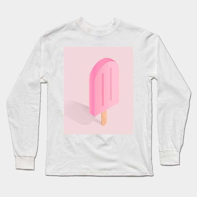 Pink Lollipop Long Sleeve T-Shirt by NewburyBoutique